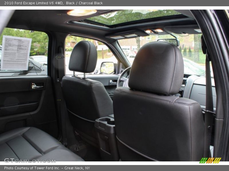 Black / Charcoal Black 2010 Ford Escape Limited V6 4WD