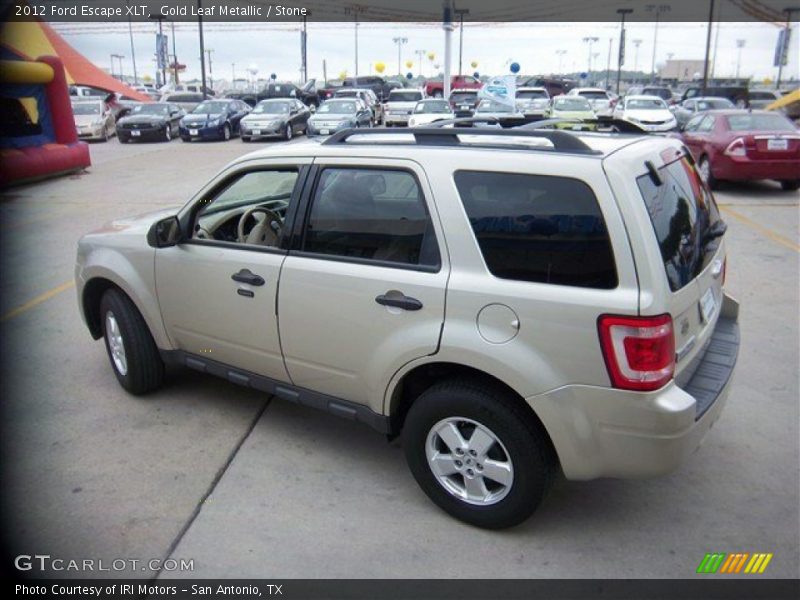 Gold Leaf Metallic / Stone 2012 Ford Escape XLT
