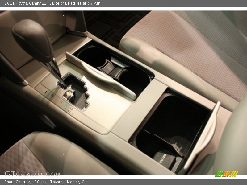 Barcelona Red Metallic / Ash 2011 Toyota Camry LE