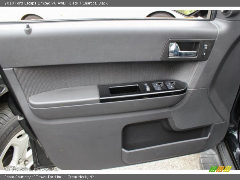 Black / Charcoal Black 2010 Ford Escape Limited V6 4WD