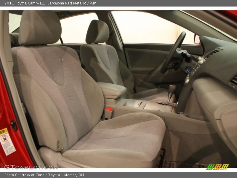 Barcelona Red Metallic / Ash 2011 Toyota Camry LE