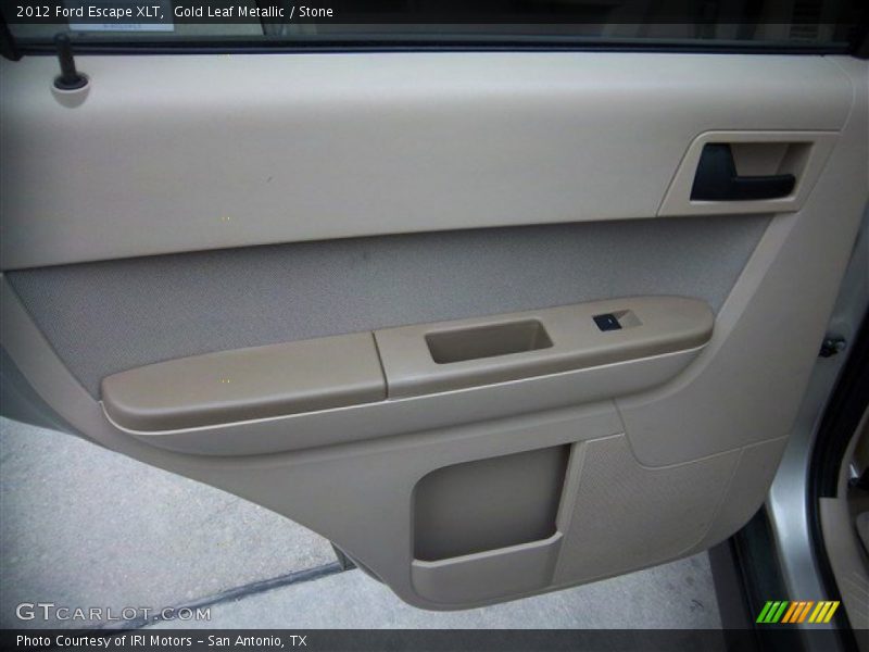Gold Leaf Metallic / Stone 2012 Ford Escape XLT