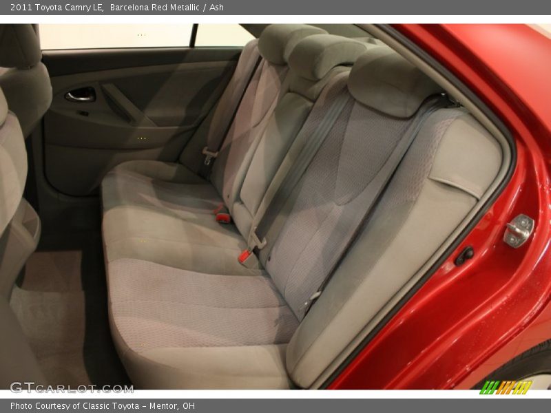 Barcelona Red Metallic / Ash 2011 Toyota Camry LE