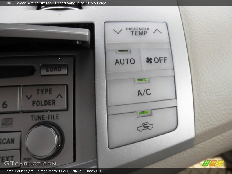 Desert Sand Mica / Ivory Beige 2008 Toyota Avalon Limited