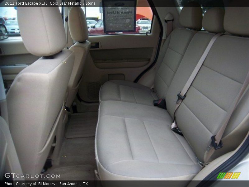 Gold Leaf Metallic / Stone 2012 Ford Escape XLT