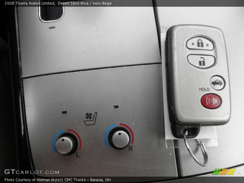 Desert Sand Mica / Ivory Beige 2008 Toyota Avalon Limited