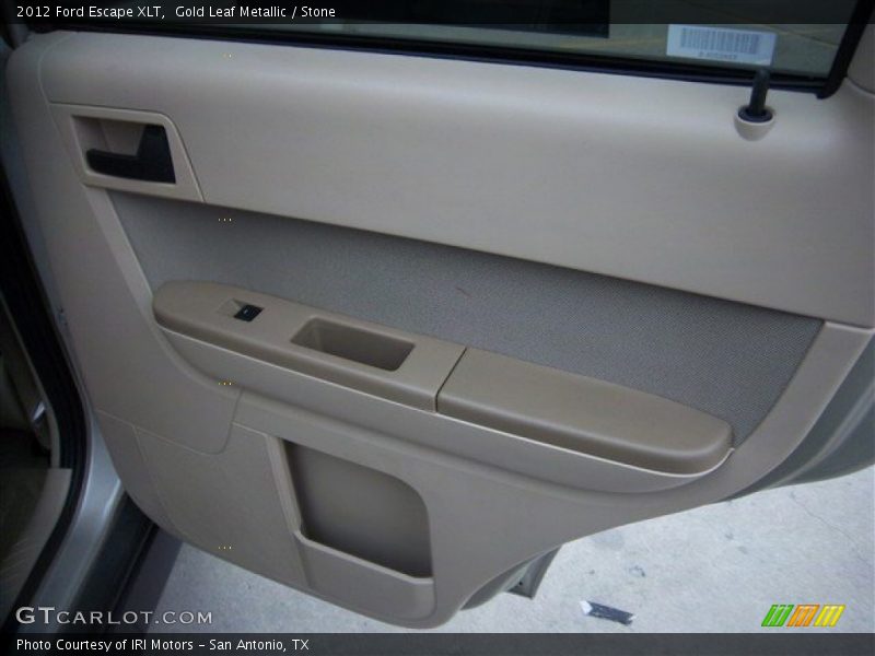 Gold Leaf Metallic / Stone 2012 Ford Escape XLT