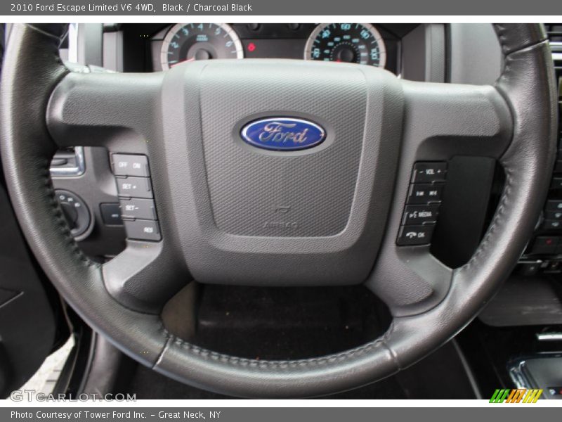 Black / Charcoal Black 2010 Ford Escape Limited V6 4WD