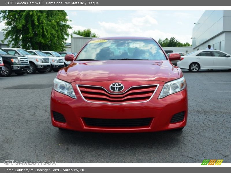 Barcelona Red Metallic / Bisque 2010 Toyota Camry LE