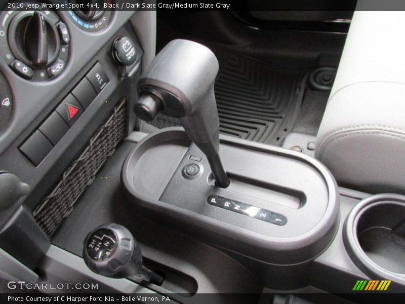 Black / Dark Slate Gray/Medium Slate Gray 2010 Jeep Wrangler Sport 4x4