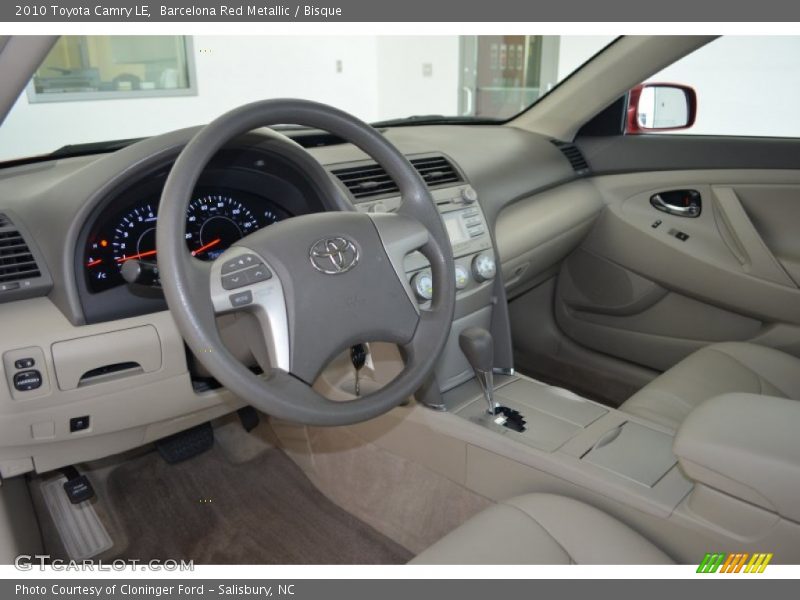 Barcelona Red Metallic / Bisque 2010 Toyota Camry LE