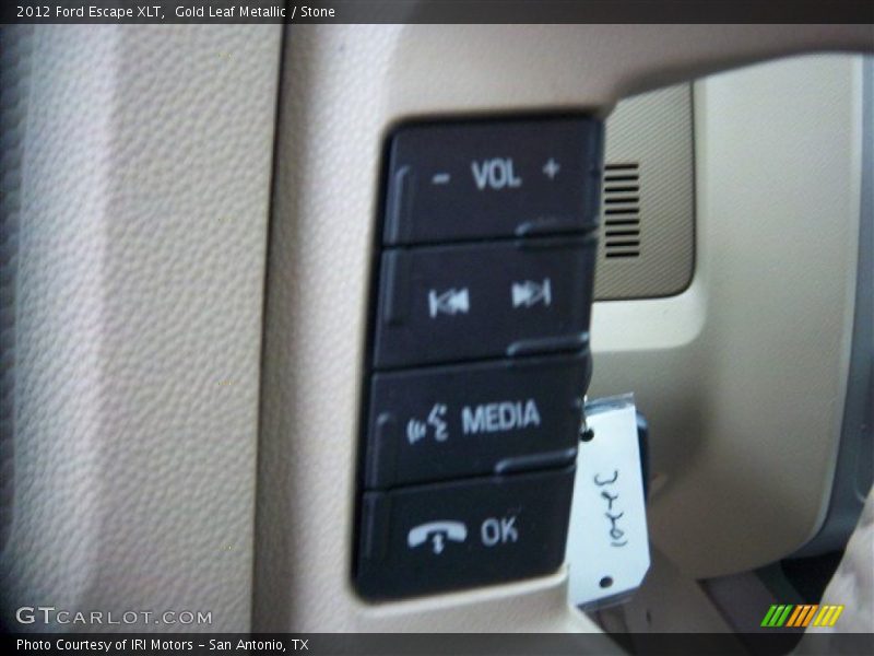 Gold Leaf Metallic / Stone 2012 Ford Escape XLT