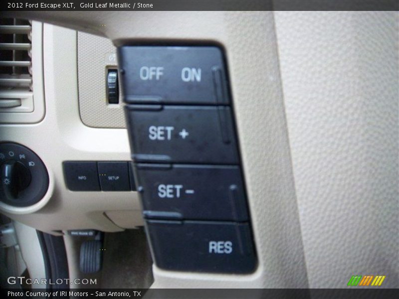 Gold Leaf Metallic / Stone 2012 Ford Escape XLT