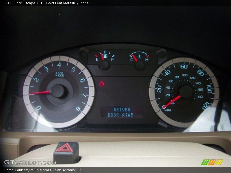 Gold Leaf Metallic / Stone 2012 Ford Escape XLT