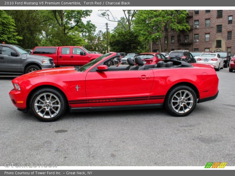  2010 Mustang V6 Premium Convertible Torch Red