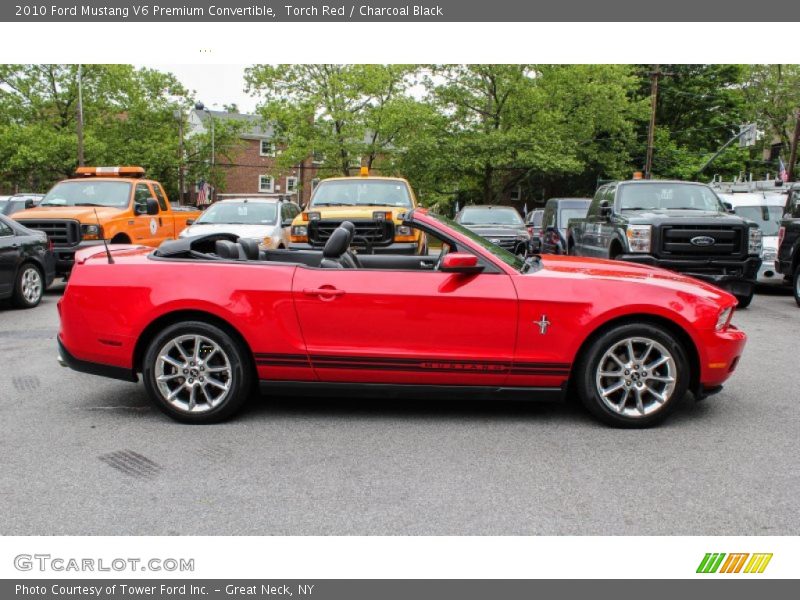  2010 Mustang V6 Premium Convertible Torch Red