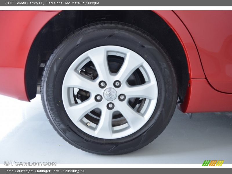 Barcelona Red Metallic / Bisque 2010 Toyota Camry LE