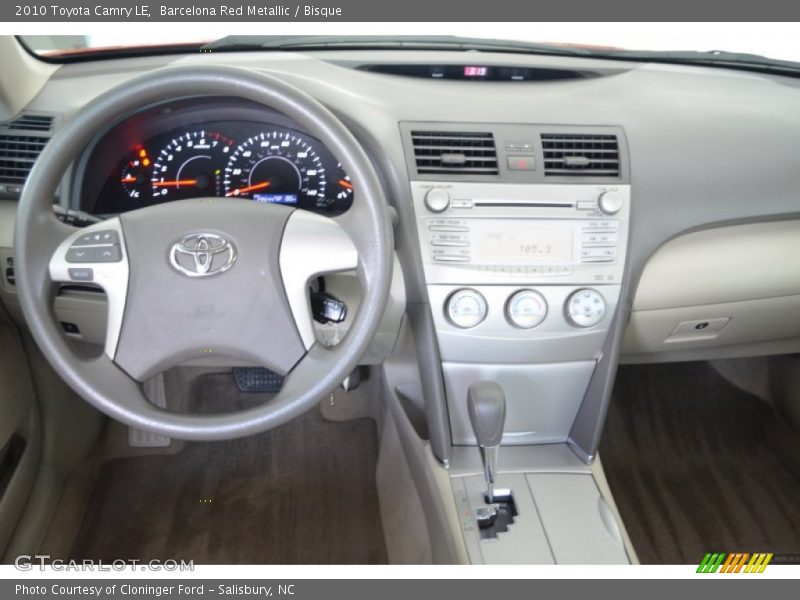 Barcelona Red Metallic / Bisque 2010 Toyota Camry LE