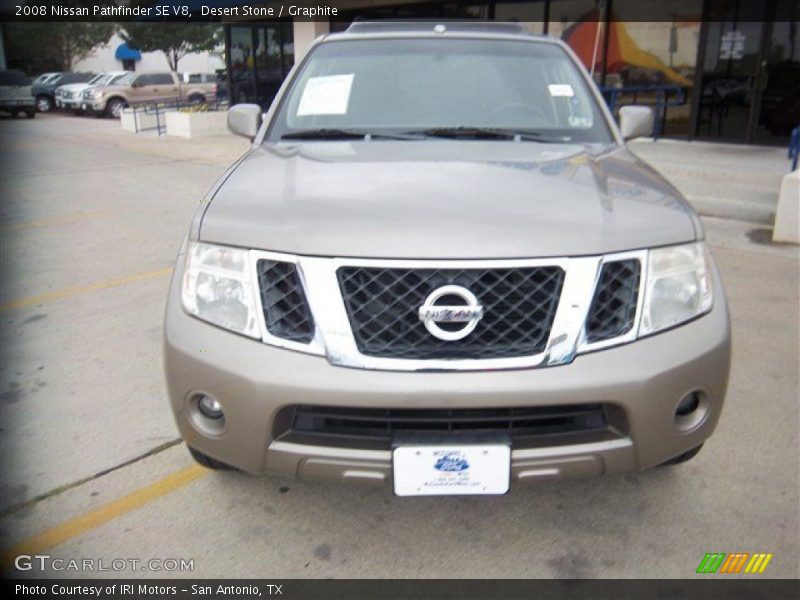 Desert Stone / Graphite 2008 Nissan Pathfinder SE V8
