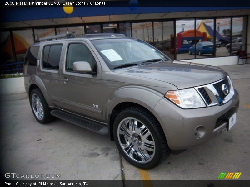 Desert Stone / Graphite 2008 Nissan Pathfinder SE V8