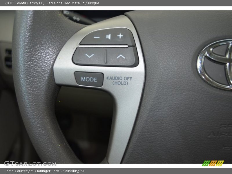 Barcelona Red Metallic / Bisque 2010 Toyota Camry LE