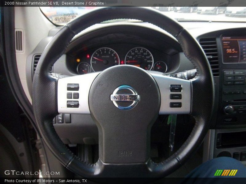 Desert Stone / Graphite 2008 Nissan Pathfinder SE V8