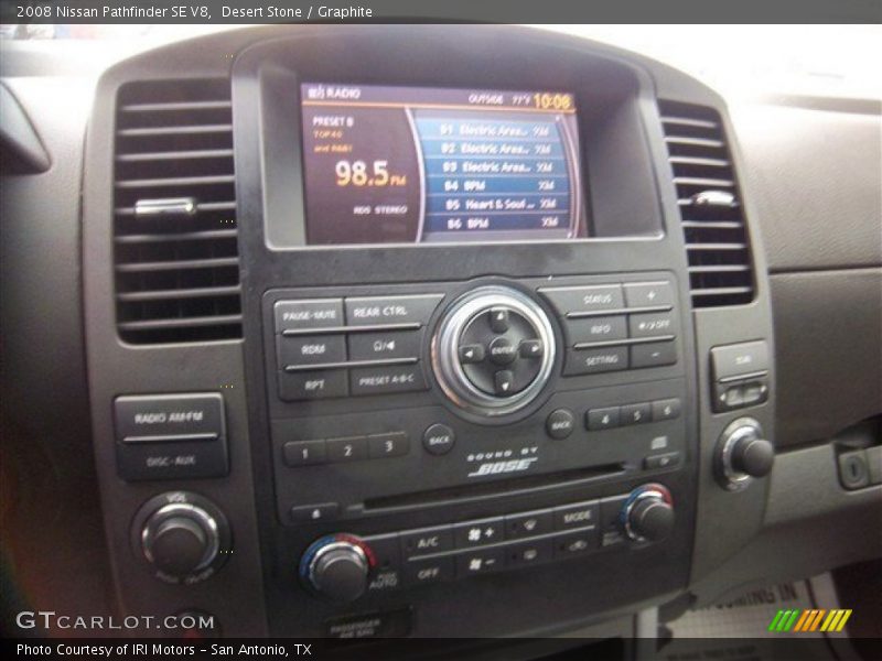 Desert Stone / Graphite 2008 Nissan Pathfinder SE V8