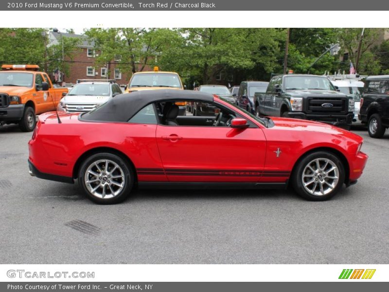  2010 Mustang V6 Premium Convertible Torch Red