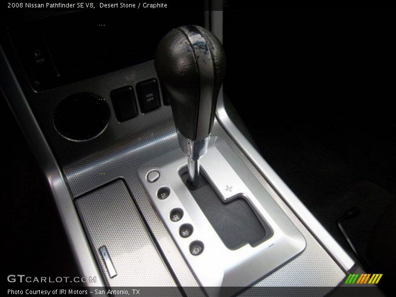 Desert Stone / Graphite 2008 Nissan Pathfinder SE V8
