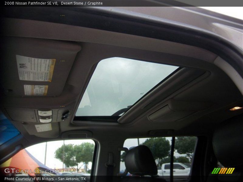 Desert Stone / Graphite 2008 Nissan Pathfinder SE V8