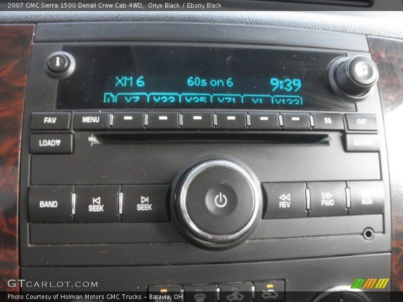 Onyx Black / Ebony Black 2007 GMC Sierra 1500 Denali Crew Cab 4WD