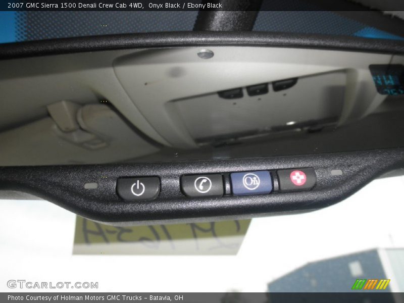 Onyx Black / Ebony Black 2007 GMC Sierra 1500 Denali Crew Cab 4WD