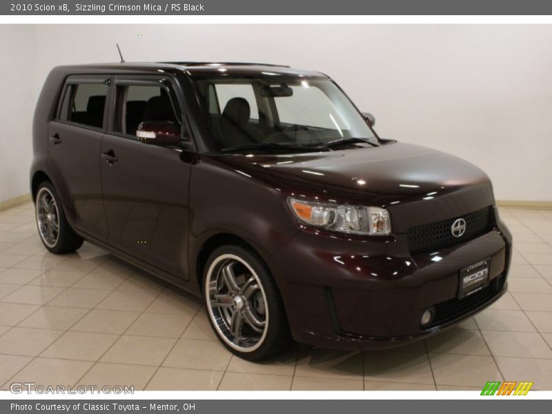 Sizzling Crimson Mica / RS Black 2010 Scion xB