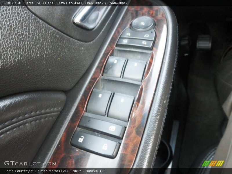 Onyx Black / Ebony Black 2007 GMC Sierra 1500 Denali Crew Cab 4WD