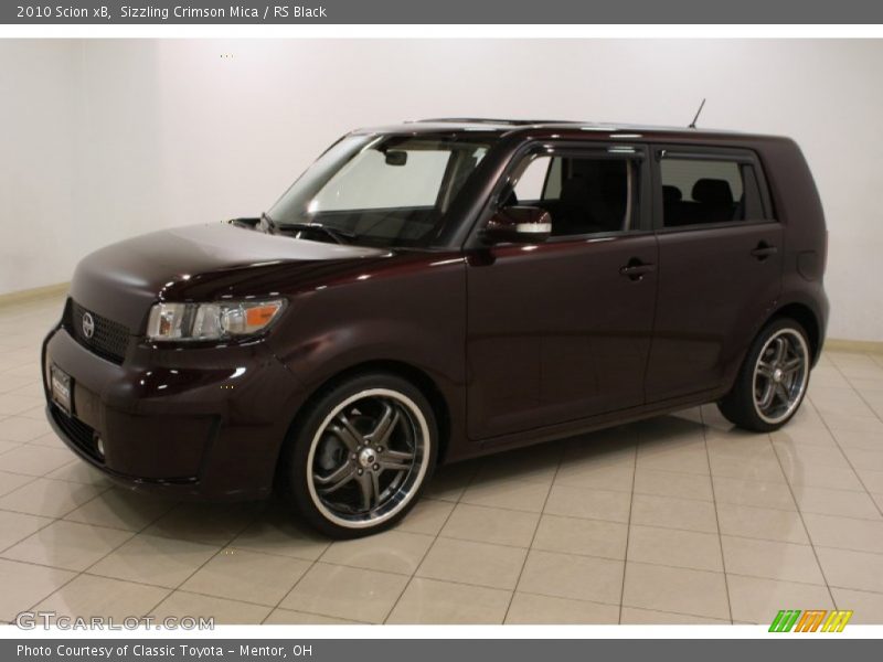 Sizzling Crimson Mica / RS Black 2010 Scion xB