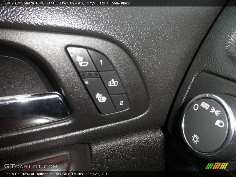 Onyx Black / Ebony Black 2007 GMC Sierra 1500 Denali Crew Cab 4WD