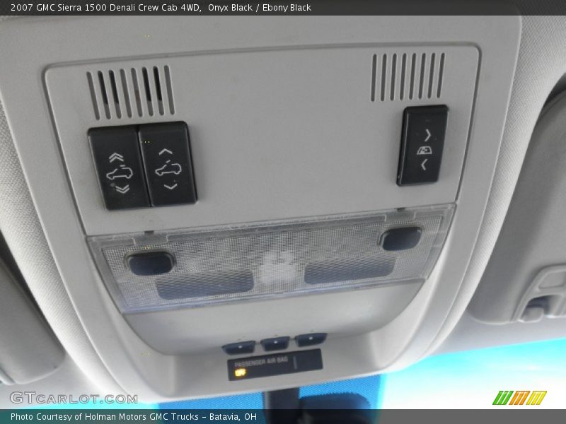 Onyx Black / Ebony Black 2007 GMC Sierra 1500 Denali Crew Cab 4WD