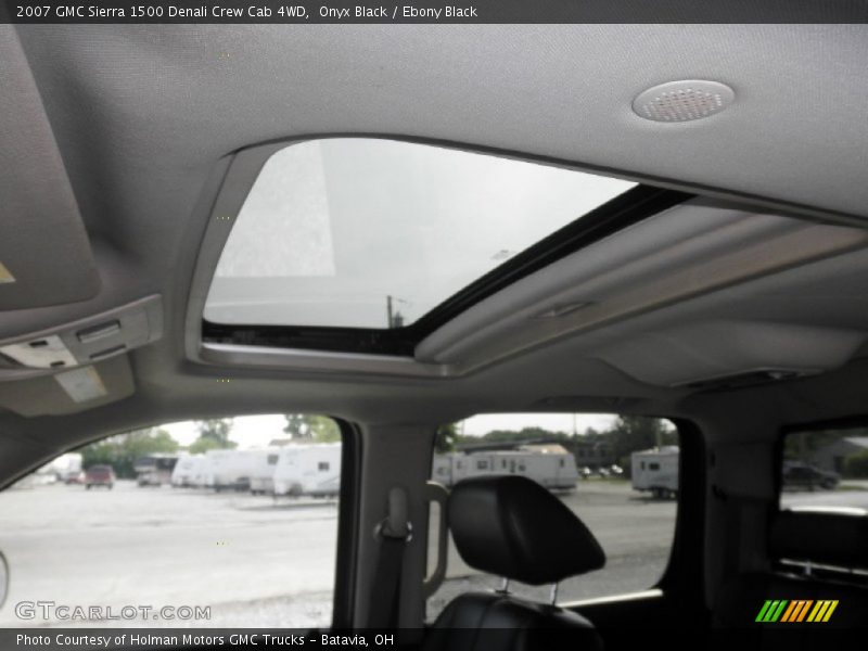 Onyx Black / Ebony Black 2007 GMC Sierra 1500 Denali Crew Cab 4WD