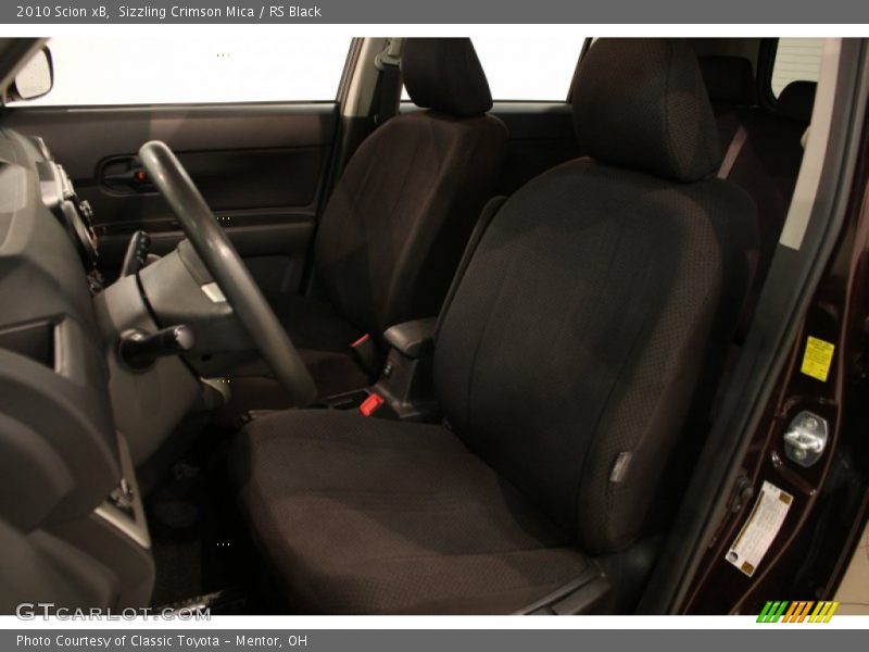 Sizzling Crimson Mica / RS Black 2010 Scion xB