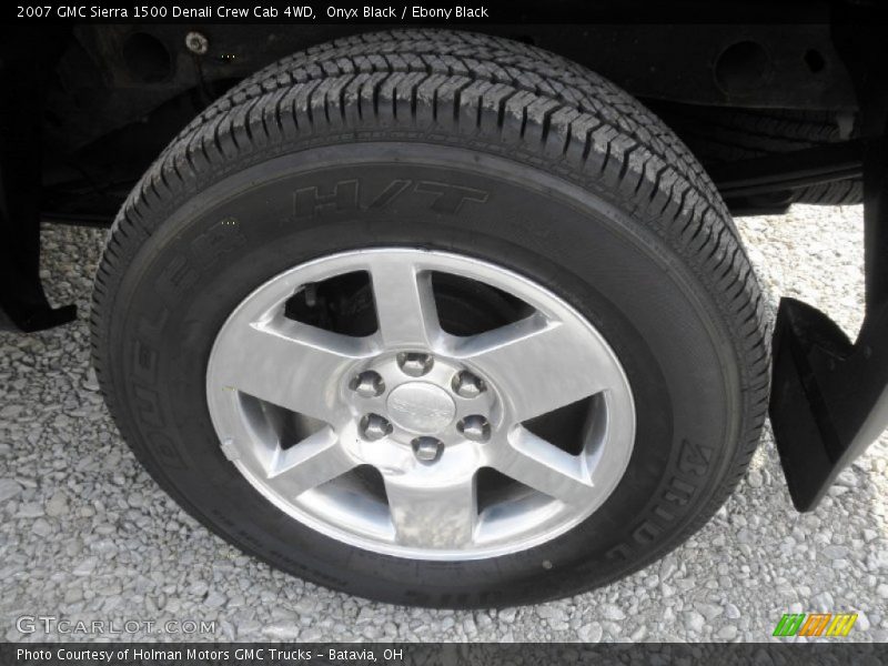 Onyx Black / Ebony Black 2007 GMC Sierra 1500 Denali Crew Cab 4WD