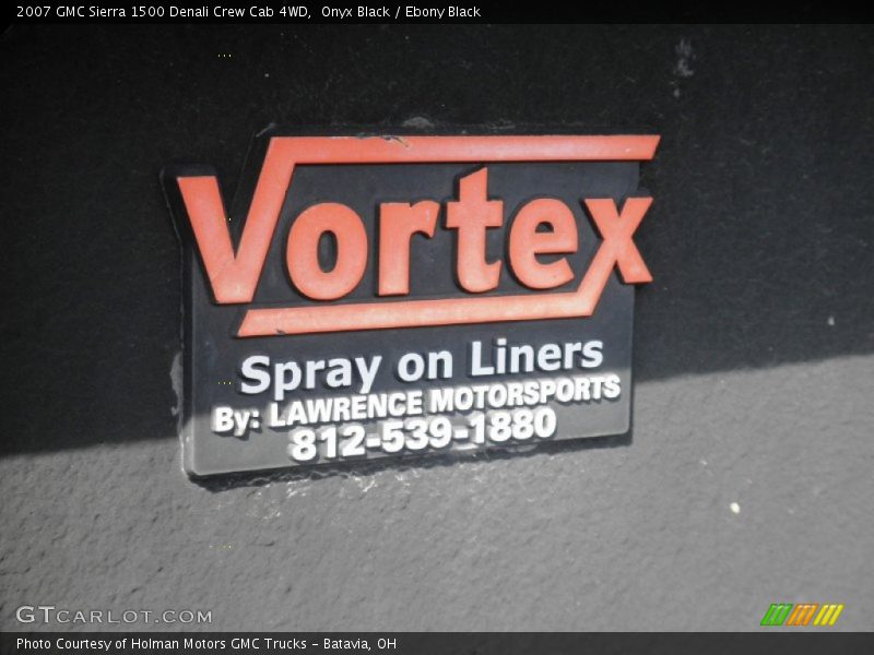 Onyx Black / Ebony Black 2007 GMC Sierra 1500 Denali Crew Cab 4WD