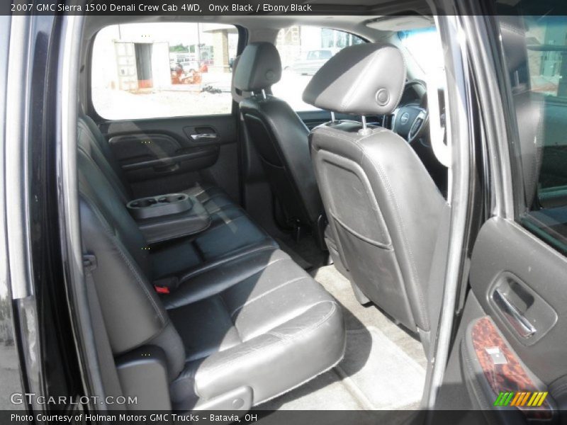 Onyx Black / Ebony Black 2007 GMC Sierra 1500 Denali Crew Cab 4WD