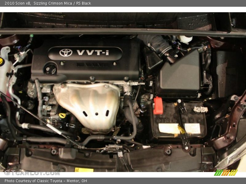 Sizzling Crimson Mica / RS Black 2010 Scion xB