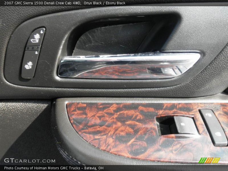 Onyx Black / Ebony Black 2007 GMC Sierra 1500 Denali Crew Cab 4WD