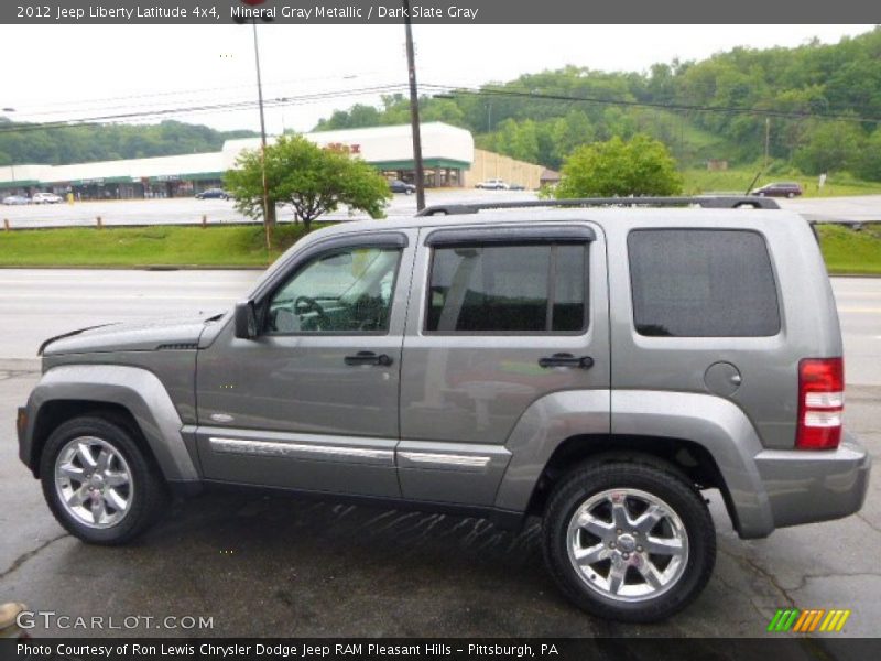 Mineral Gray Metallic / Dark Slate Gray 2012 Jeep Liberty Latitude 4x4