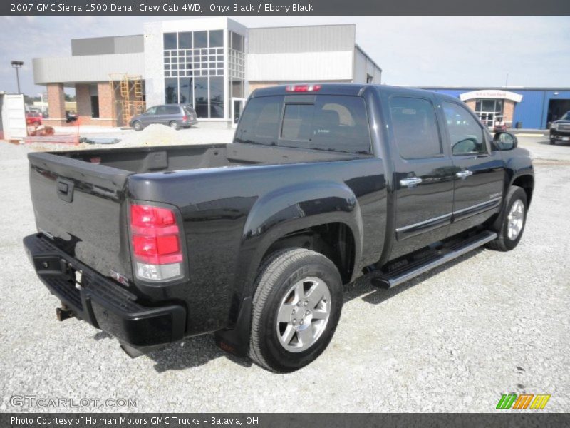 Onyx Black / Ebony Black 2007 GMC Sierra 1500 Denali Crew Cab 4WD