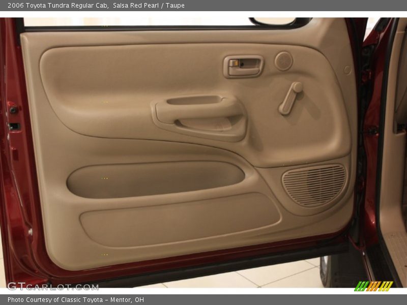 Salsa Red Pearl / Taupe 2006 Toyota Tundra Regular Cab