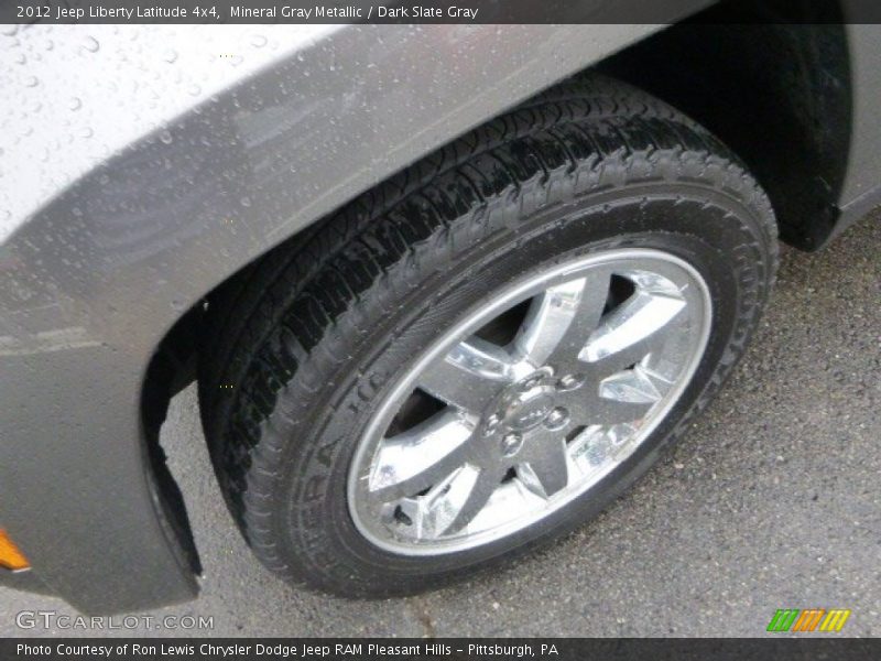 Mineral Gray Metallic / Dark Slate Gray 2012 Jeep Liberty Latitude 4x4