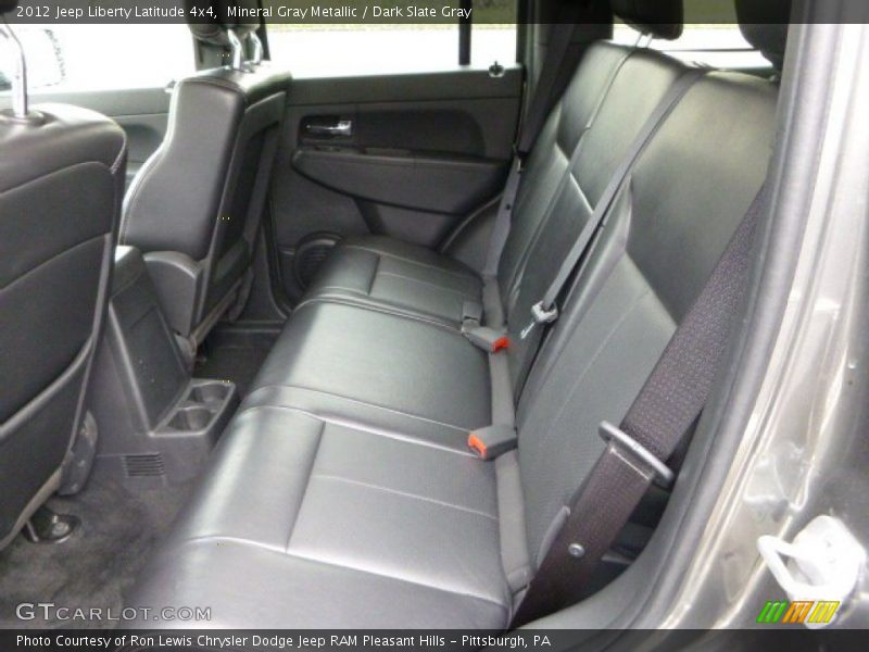 Mineral Gray Metallic / Dark Slate Gray 2012 Jeep Liberty Latitude 4x4