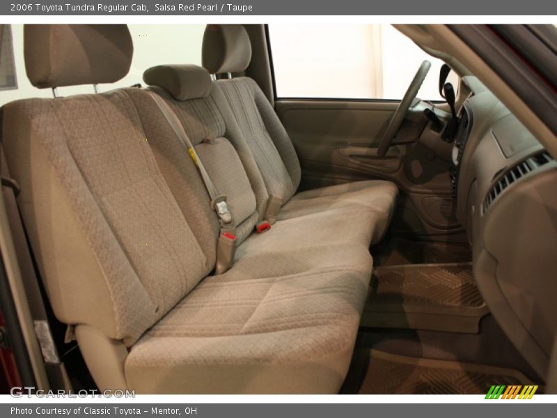 Salsa Red Pearl / Taupe 2006 Toyota Tundra Regular Cab